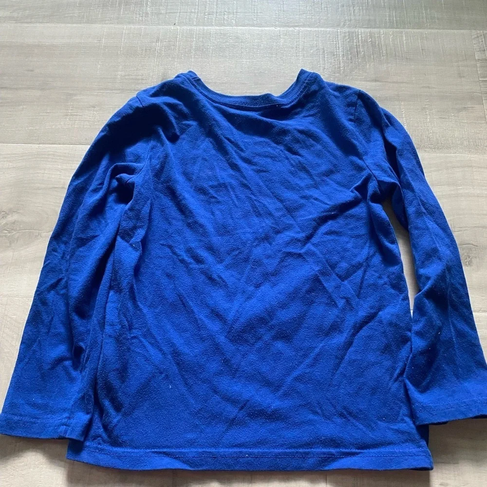 365 kids boys blue top size 6